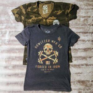 2) Howitzer Tees Size Small
